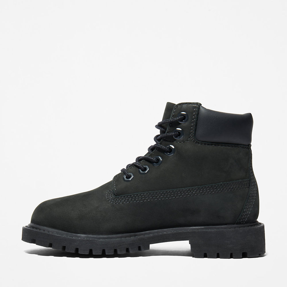 Timberland® Premium 6 Inch Boot for Youth in Black Timberland US