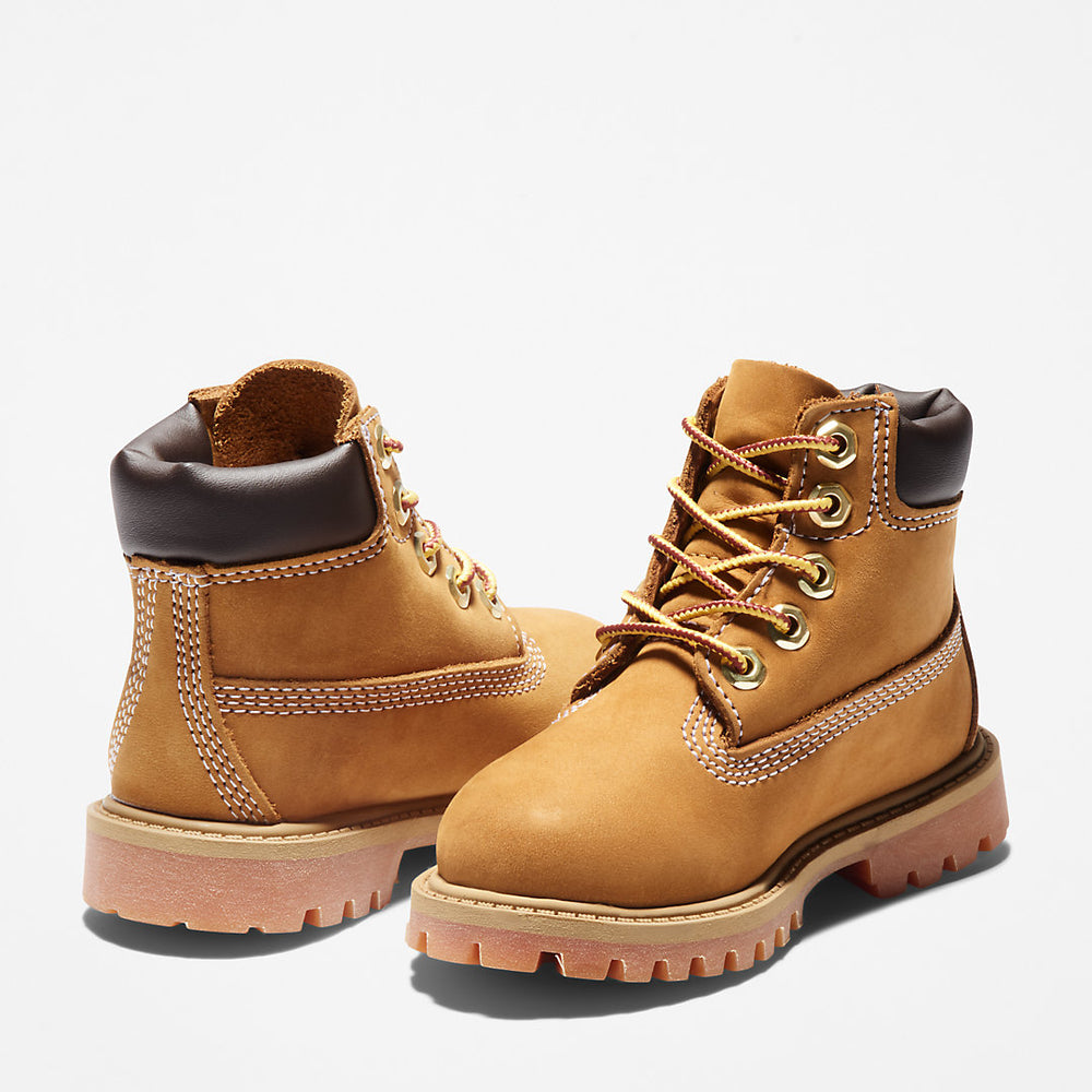 Premium 6 Inch Boot for Toddler in Yellow Timberland US