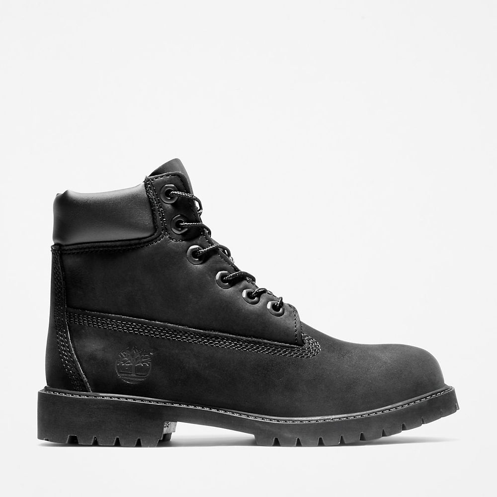 Premium 6 Inch Boot for Junior in Black Timberland Sale