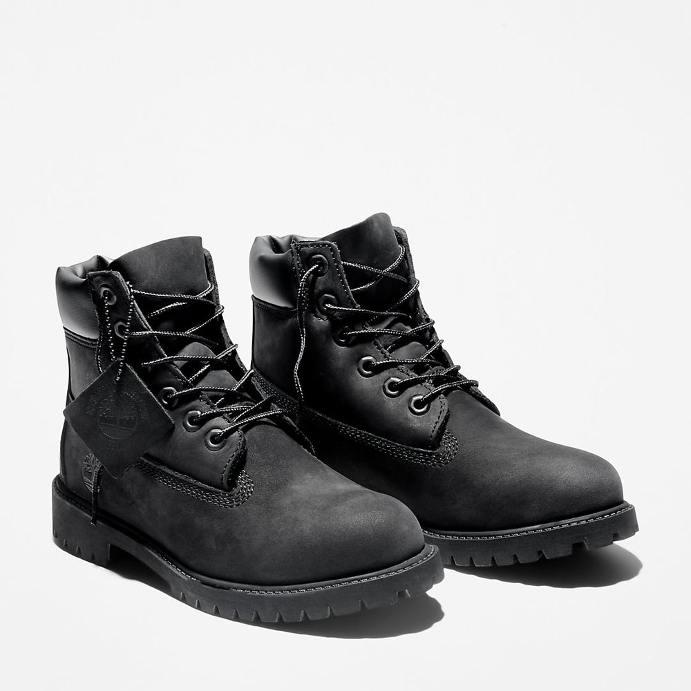 Premium 6 Inch Boot for Junior in Black Timberland Sale