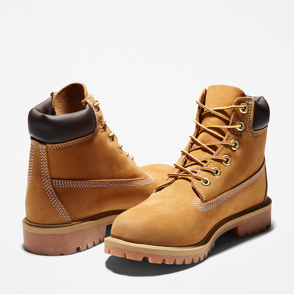 Premium 6 Inch Boot for Junior in Yellow Timberland Discount