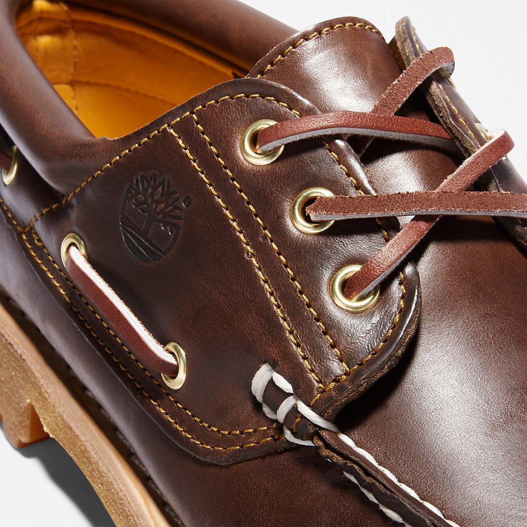 Timberland® Authentic 3-Eye Boat Shoe for Men in Brown Timberland Online