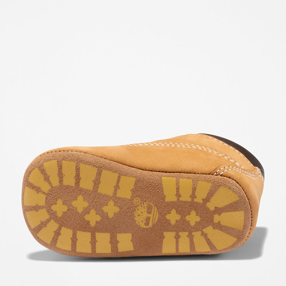 Crib Bootie and Hat Set for Infant in Yellow Timberland On Sale