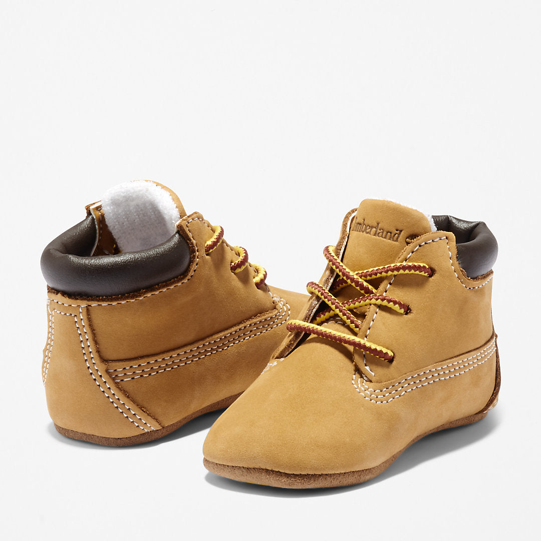 Crib Bootie and Hat Set for Infant in Yellow Timberland On Sale