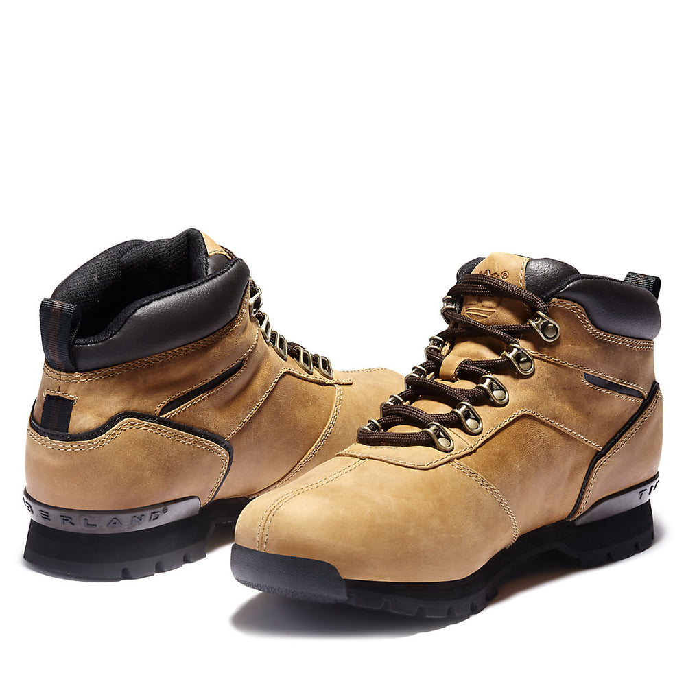Splitrock Nubuck Mid Hiker for Men in Yellow Timberland Outlet