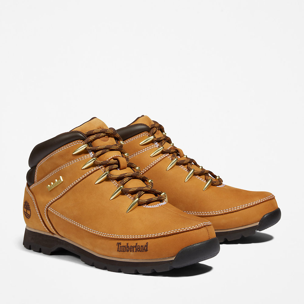 Euro Sprint Hiker for Men in Yellow Nubuck Timberland Sale