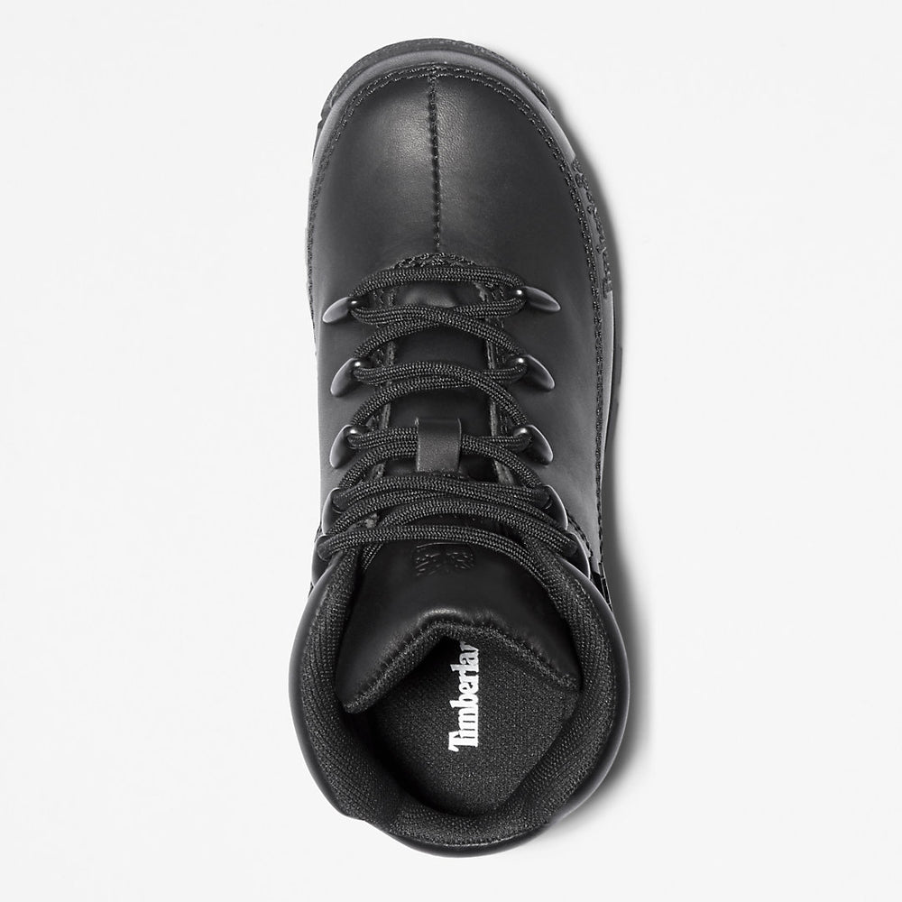 Euro Sprint Mid Hiker for Youth in Black Timberland Discount
