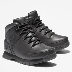 Euro Sprint Full-grain Mid Hiker for Junior in Black Timberland Sale