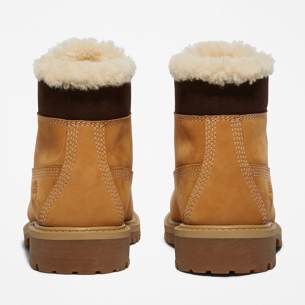 Timberland® Premium 6 Inch Winter Boot for Youth in Yellow Timberland Sale