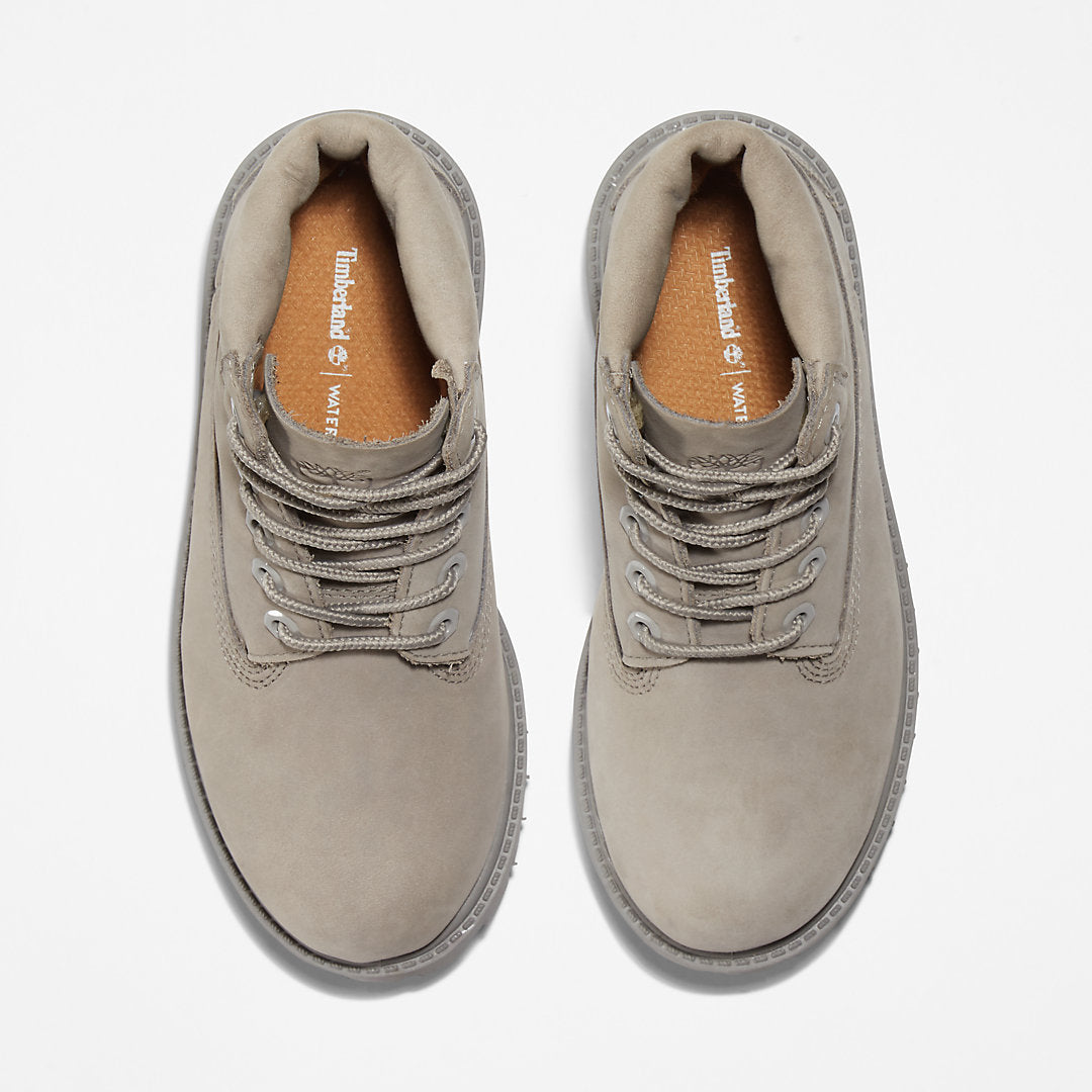 6 Inch Premium Boot for Youth in Grey Timberland For Sale