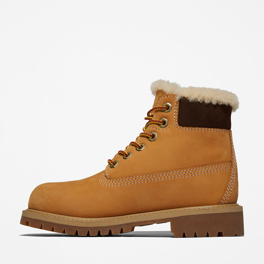 Timberland® Premium 6 Inch Winter Boot for Junior in Yellow Timberland Online