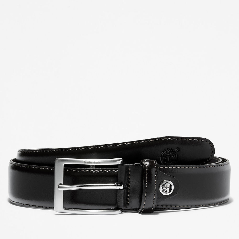 Classic Squared Buckle Beltfor Men in Black Timberland US