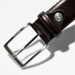 Classic Squared Buckle Beltfor Men in Brown Timberland On Sale