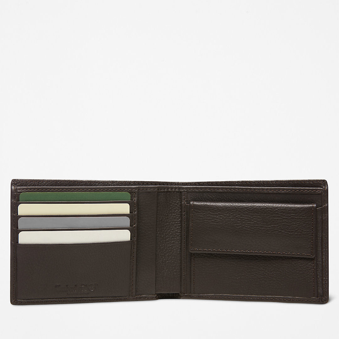 Kennebunk Large Wallet for Men in Dark Brown Timberland Sale