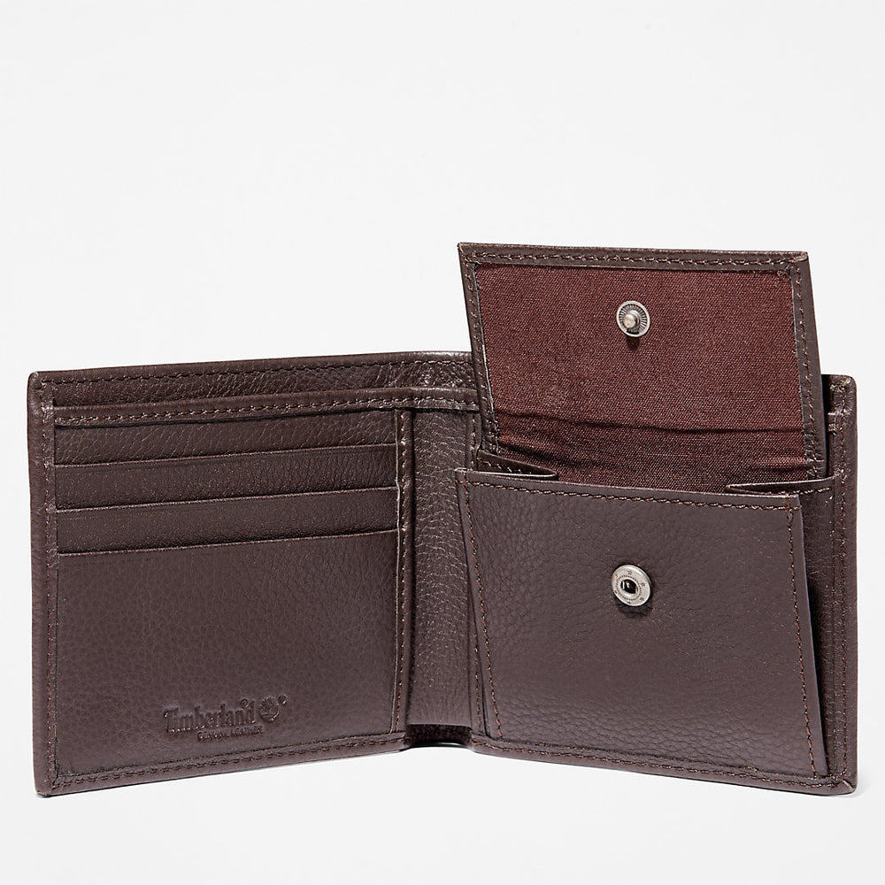 Kennebunk Wallet for Men in Dark Brown Timberland On Sale