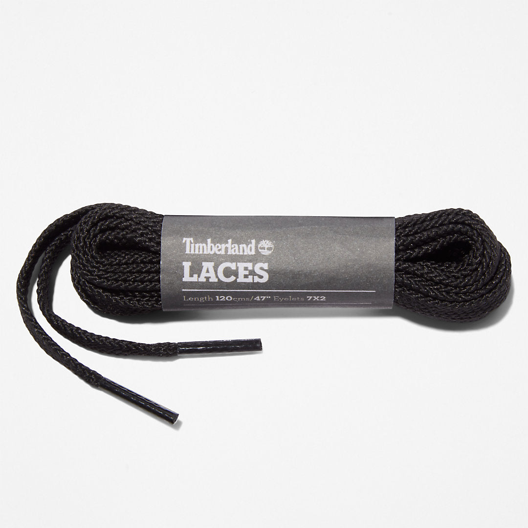 119.4cm / 47" Flat Replacement Laces in Black Timberland Sale