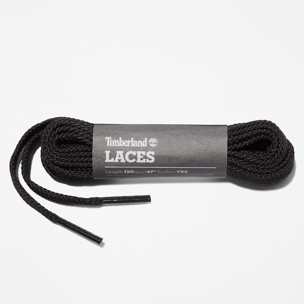 119.4cm / 47" Flat Replacement Laces in Black Timberland Sale