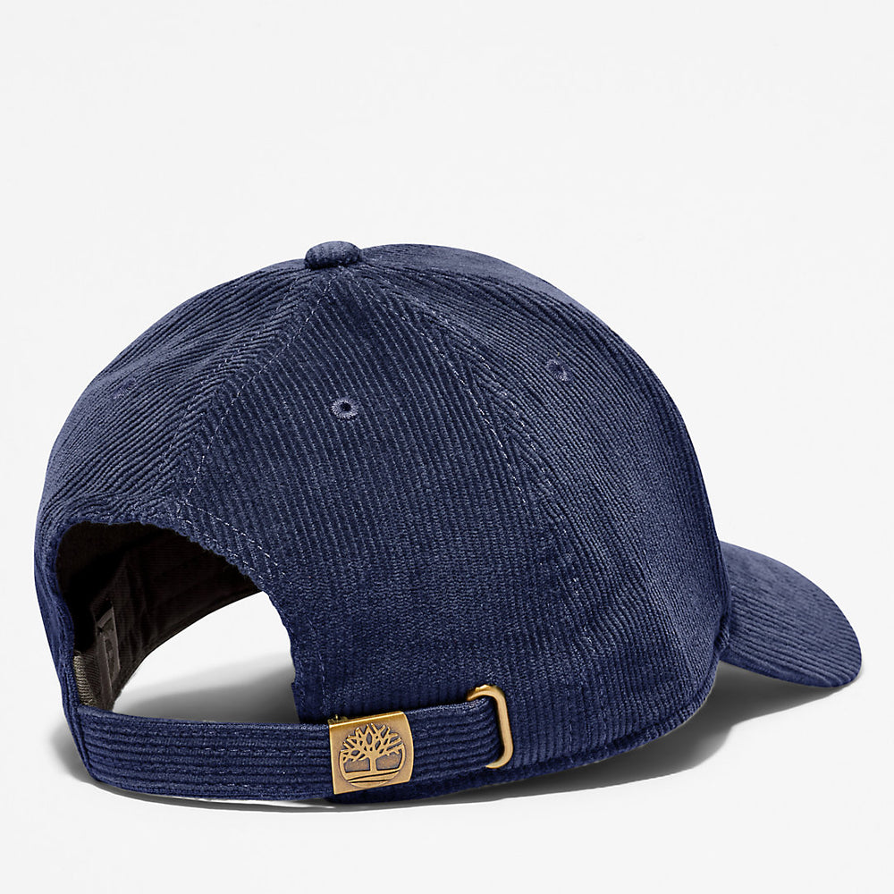 Cotton Corduroy 6-panel Cap for Men in Blue Timberland US