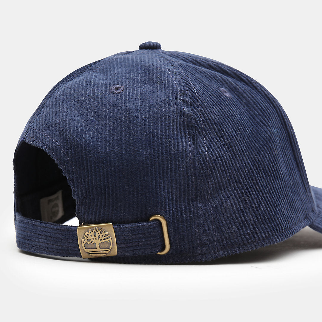 Cotton Corduroy 6-panel Cap for Men in Blue Timberland US