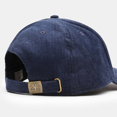 Cotton Corduroy 6-panel Cap for Men in Blue Timberland US