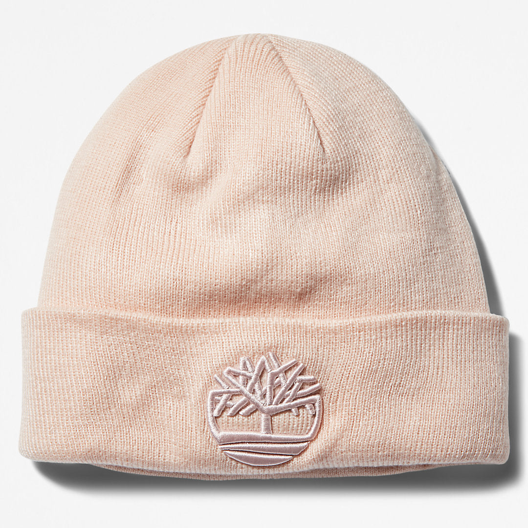 Newington Embroidered Beanie for Men in Light Pink Timberland Outlet