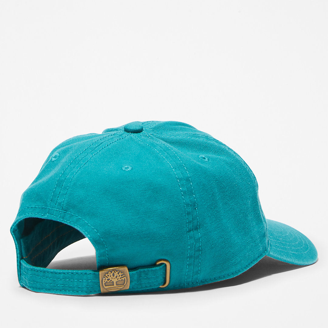 Cooper Hill Cotton Canvas Baseball Cap for Men in Teal Timberland Discount