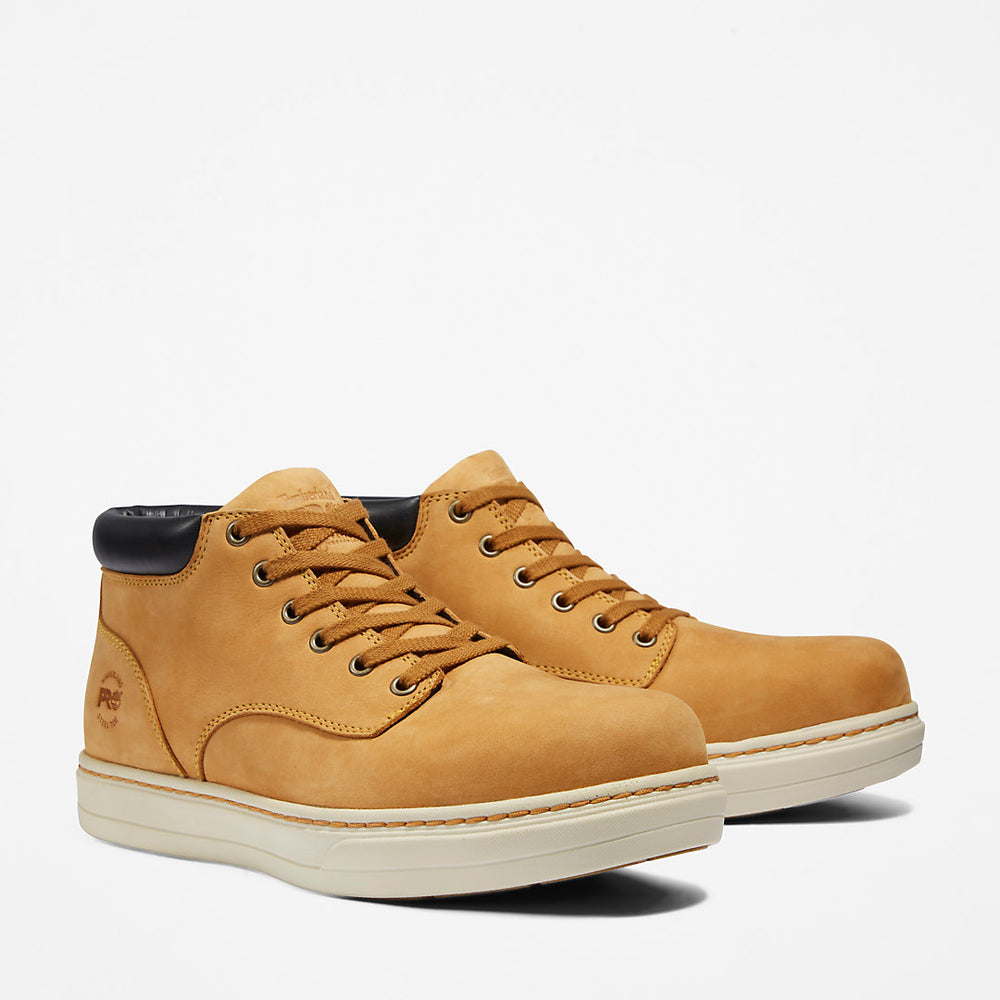 Disruptor Steel-Toe Chukka Work Boot for Men in Yellow Timberland Online