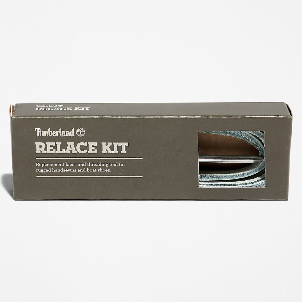 114cm/45" Boat Shoe Relace Kit in Silver Timberland US