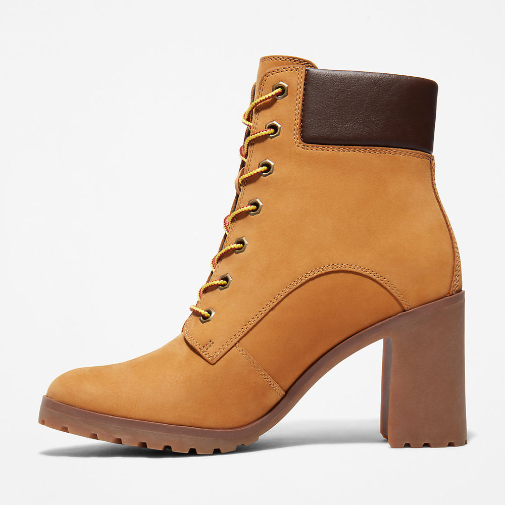 Allington 6 Inch Lace-Up Boot for Women in Yellow Timberland For Sale