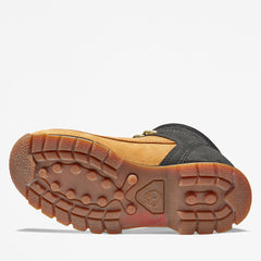 Euro Sprint Mid Hiker for Youth in Yellow/Black Timberland Outlet