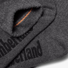 Stratham 3-Pack Crew Sport Socks for Men in Dark Grey Timberland Outlet