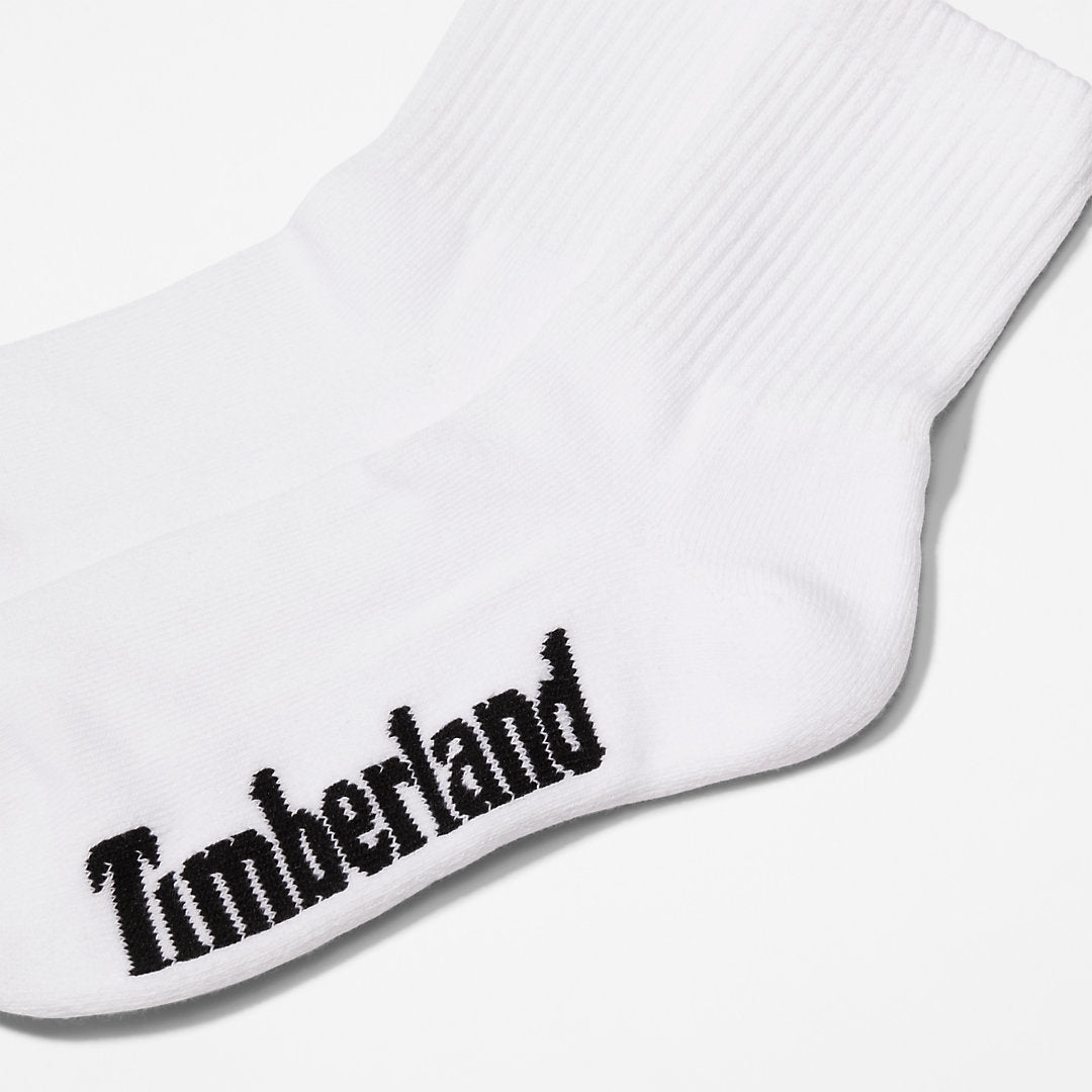 Stratham 3-Pack Quarter-length Sport Socks for Men in White Timberland On Sale