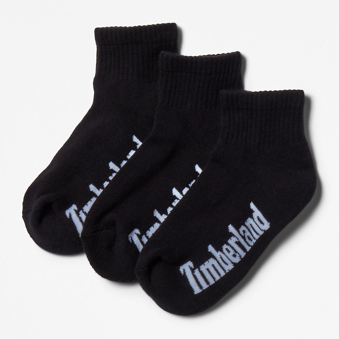 Stratham 3-pack Ankle Socks for Women in Black Timberland On Sale