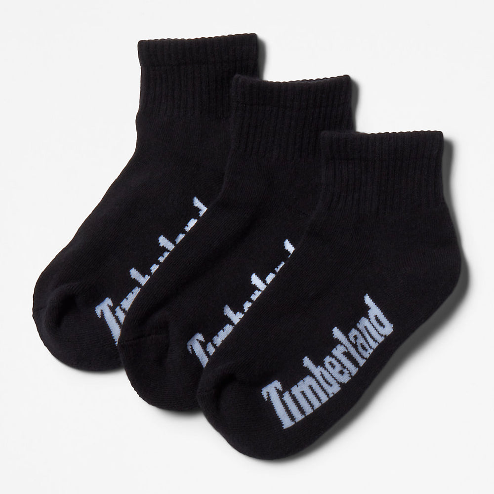 Stratham 3-pack Ankle Socks for Women in Black Timberland On Sale