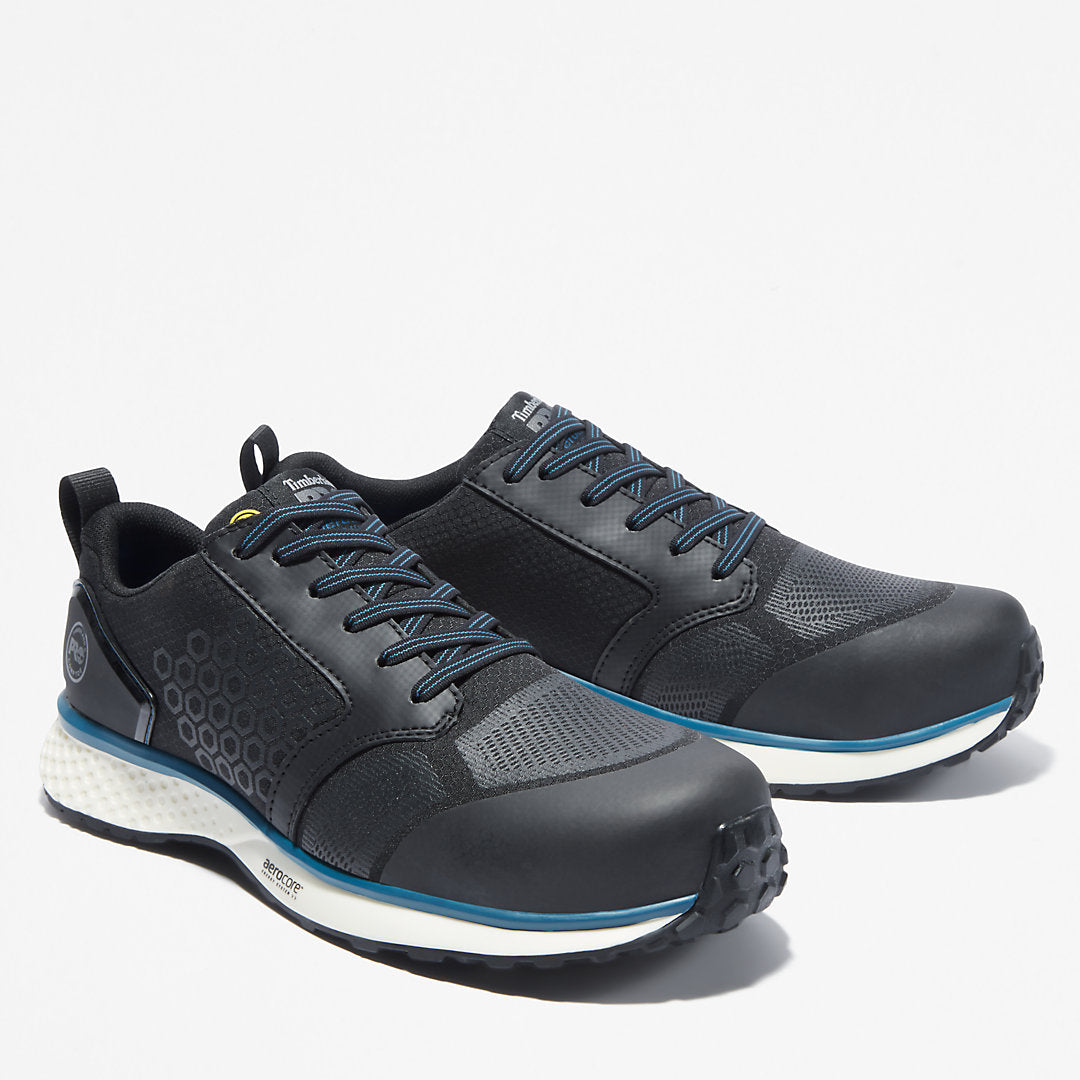 Timberland PRO® Reaxion Work Shoe for Men in Black/Blue Timberland For Sale