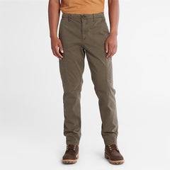 Core Twill Cargo Pants for Men in Dark Green Timberland Sale