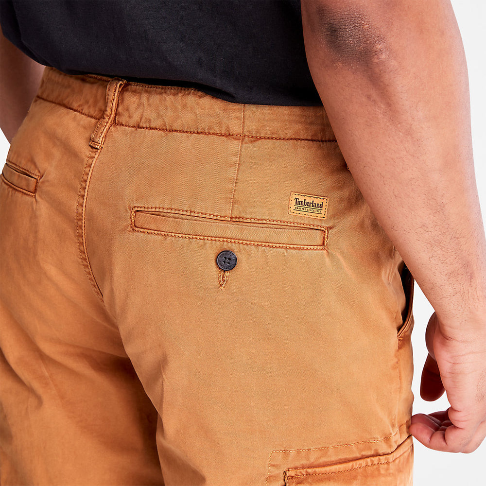Core Twill Cargo Pants for Men in Yellow Timberland Discount