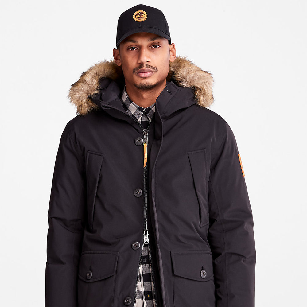 Scar Ridge Parka for Men in Black Timberland For Sale