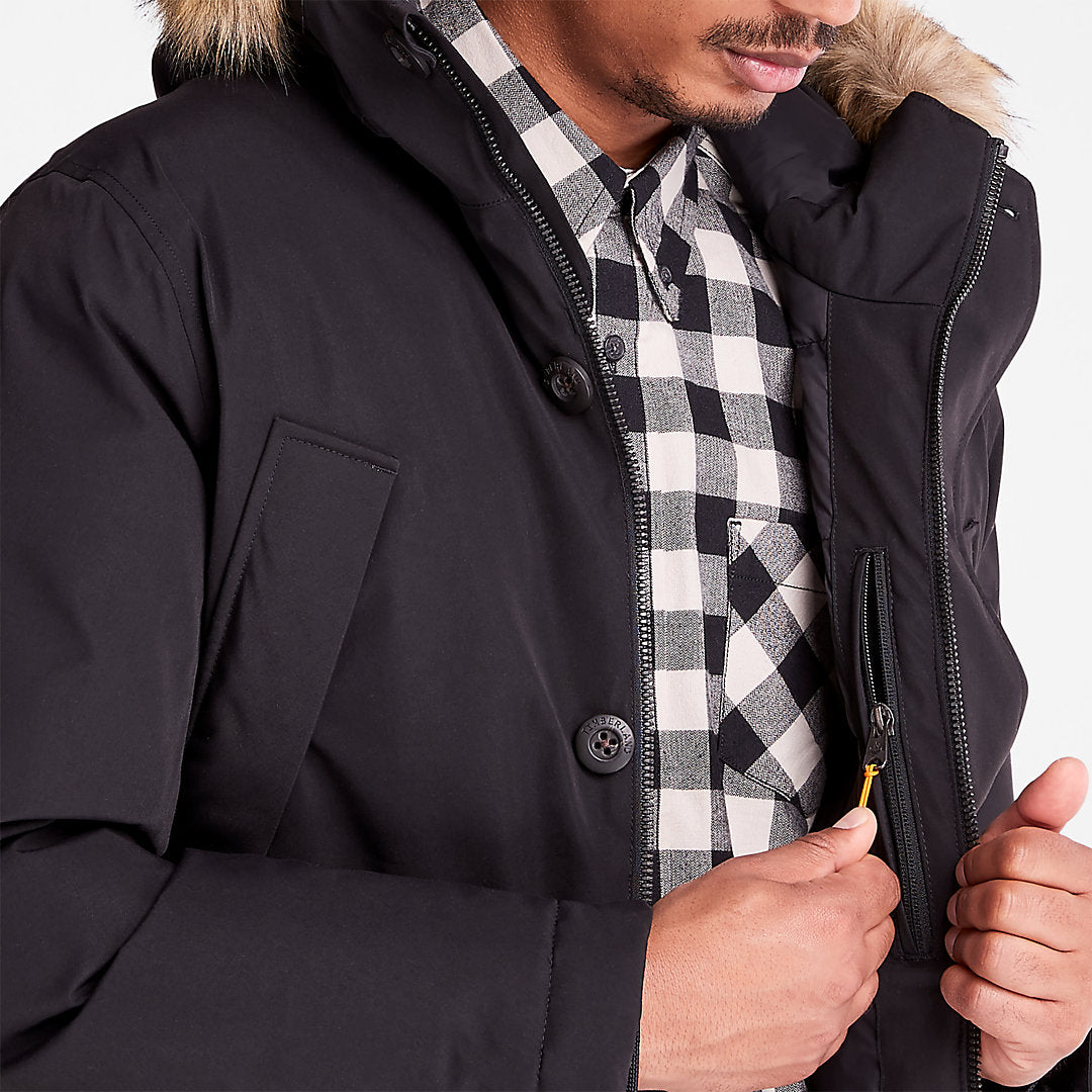 Scar Ridge Parka for Men in Black Timberland For Sale