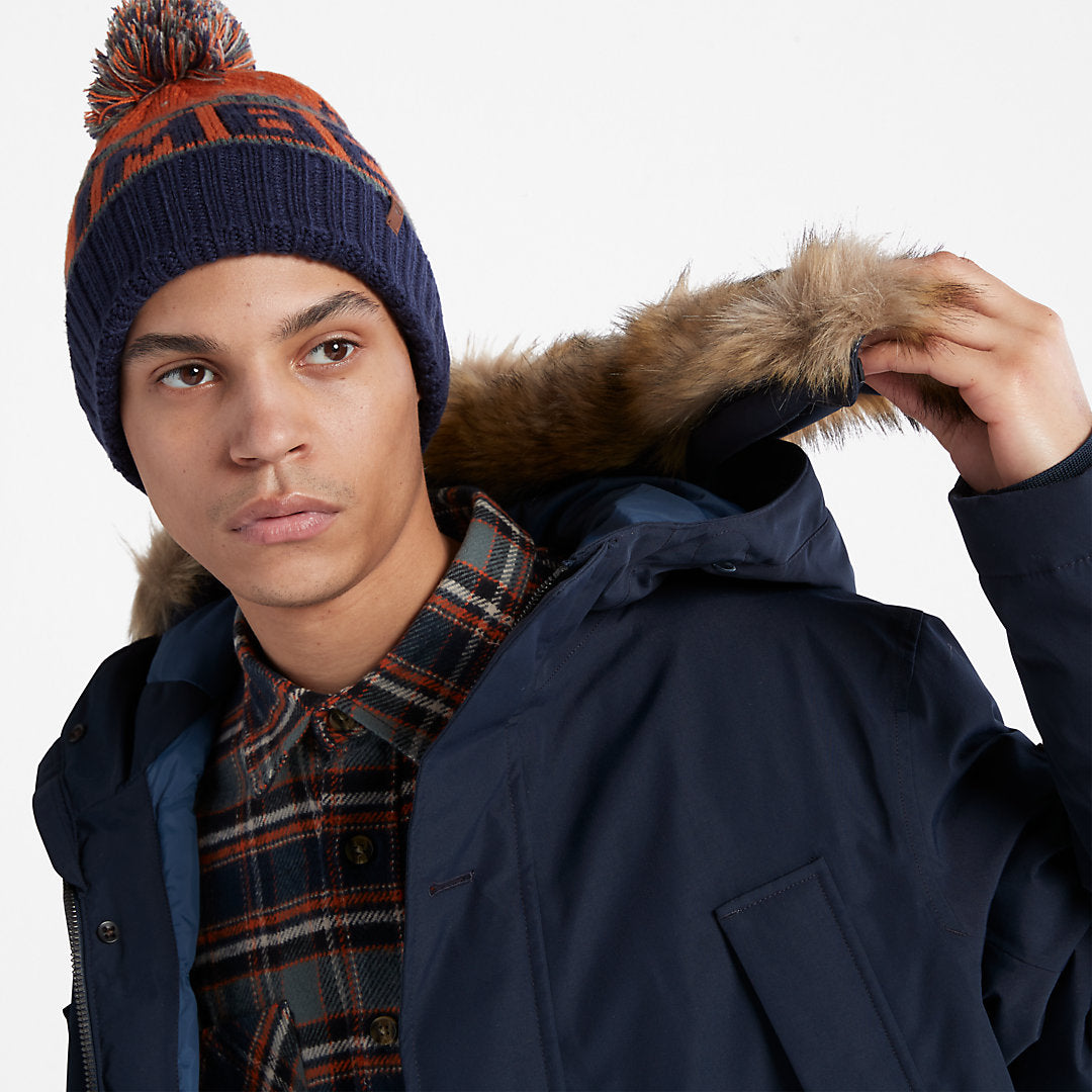 Scar Ridge Parka for Men in Navy Timberland Outlet