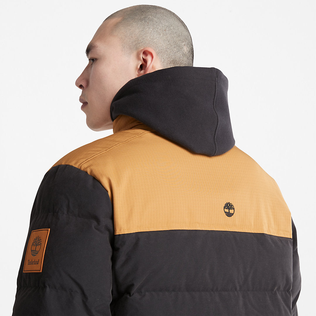 Welch Mountain Puffer Jacket for Men in Black Timberland On Sale