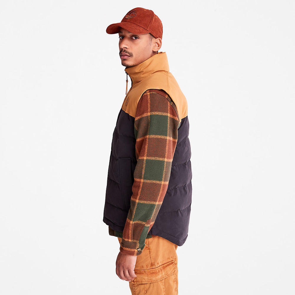 Welch Mountain Puffer Vest for Men in Black Timberland Online