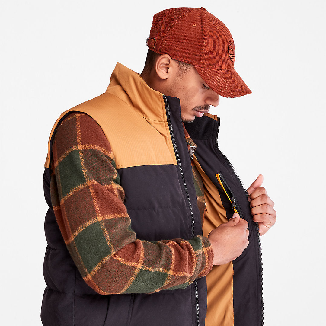 Welch Mountain Puffer Vest for Men in Black Timberland Online