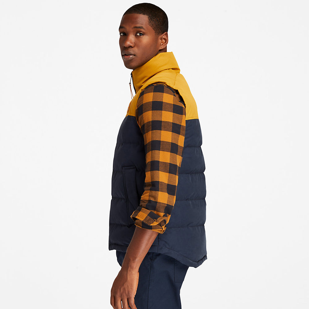 Welch Mountain Puffer Vest for Men in Navy Timberland Discount