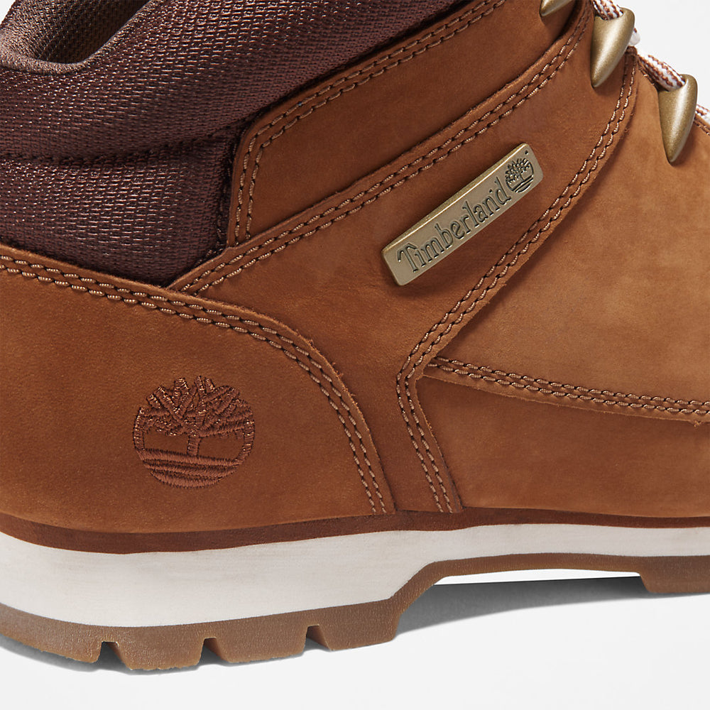 Euro Sprint Mid Hiker for Men in Light Brown Timberland Sale