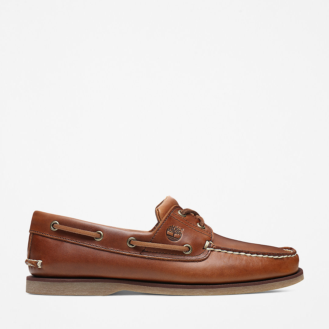 Classic Full-grain Boat Shoe for Men in Light Brown Timberland Online