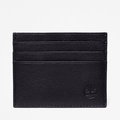Leather Card Holder & Keyring Gift Set in Black Timberland For Sale
