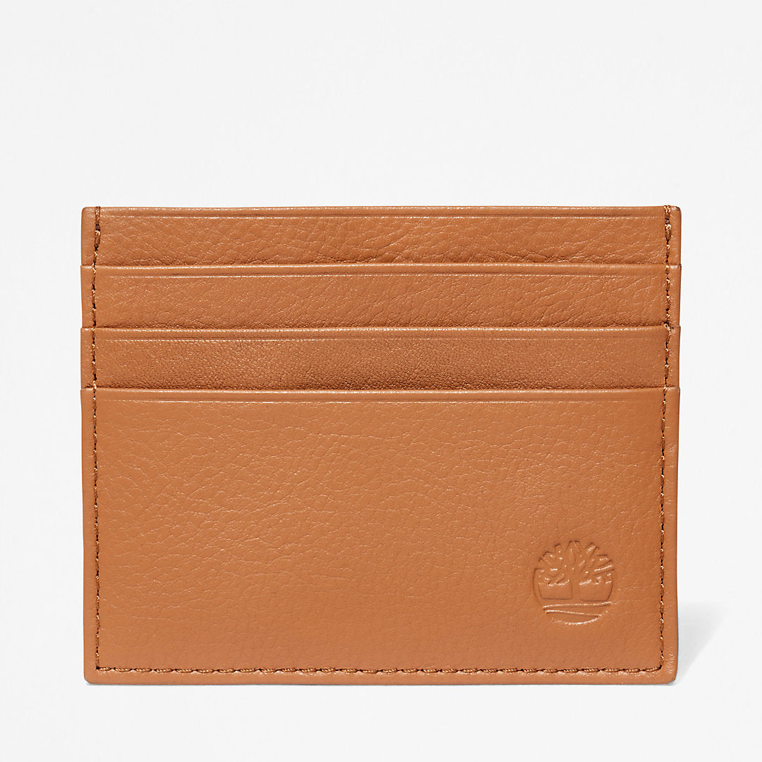 Leather Card Holder & Keyring Gift Set in Brown Timberland Outlet