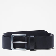 Casual Leather Belt for Men in Black Timberland Discount