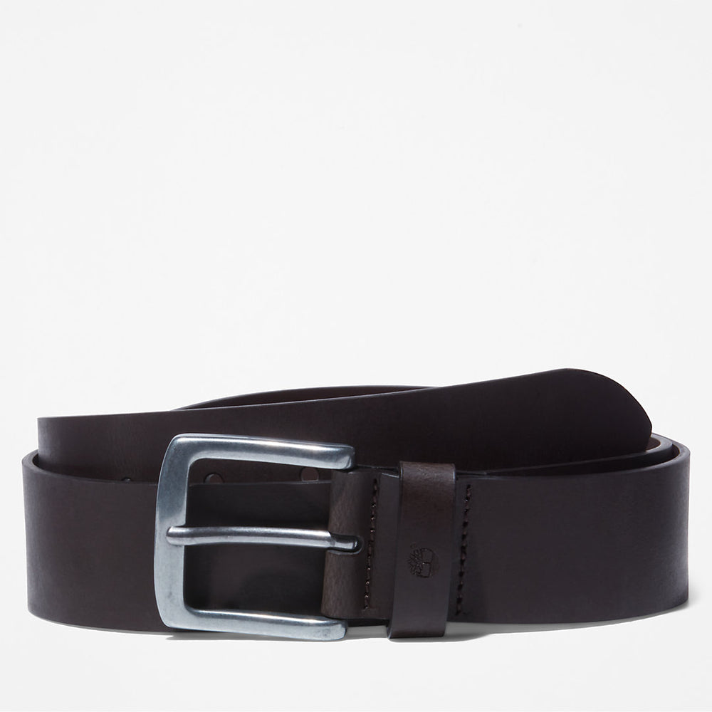 Casual Leather Belt for Men in Brown Timberland For Sale